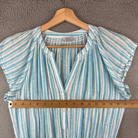 Rails Women's Augustine Stripe Linen Blend Dress size S - Picture 6 of 11